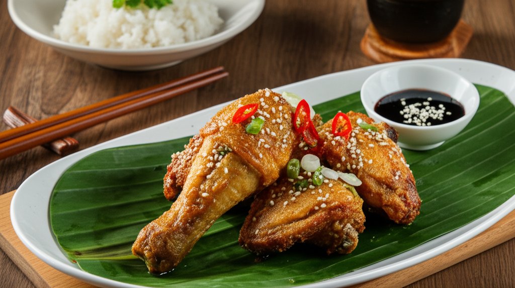 รูปภาพประกอบบทความ: ข้าวเหนียวไก่ทอด กรอบนอกนุ่มใน อร่อยง่ายทำเองได้ที่บ้าน!