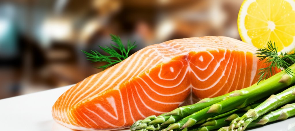 รูปภาพประกอบบทความ: สเต็กปลาแซลมอนเนื้อเด้ง: เคล็ดลับความอร่อยระดับภัตตาคาร