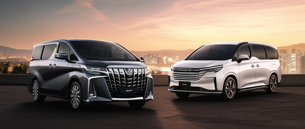 รูปภาพประกอบบทความ: toyota alphard ปะทะ zeekr 009: ราชา mpv ชนกับ ev สุดล้ำ!