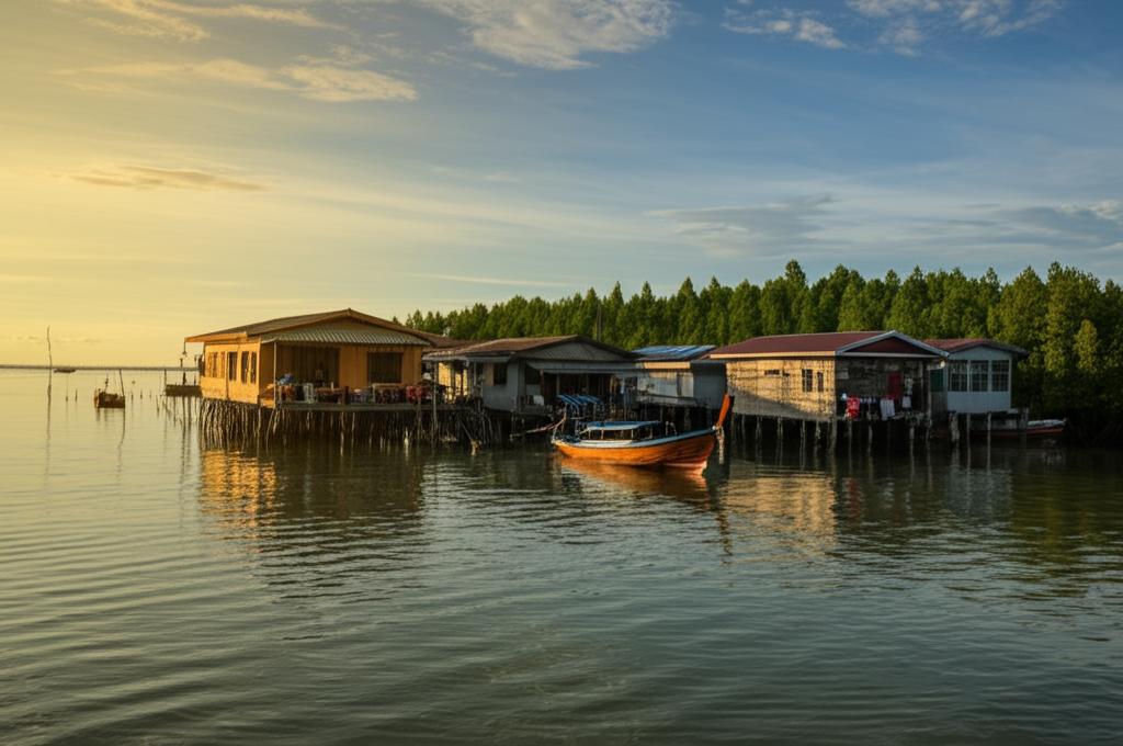 รูปภาพประกอบบทความ: หมู่บ้านไร้แผ่นดิน บางชัน จันทบุรี: วิถีชีวิต ความท้าทาย และอนาคต