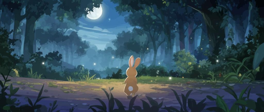รูปภาพประกอบบทความ: กระต่ายน้อยผู้กล้าหาญ: เอาชนะความกลัวในความมืด
