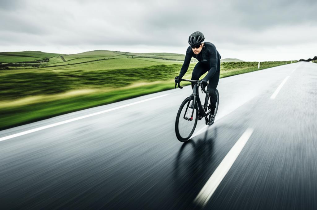 รูปภาพประกอบบทความ: ปั่นเสือหมอบหน้าฝน: เตรียมตัวรับมือถนนลื่นแบบโปร