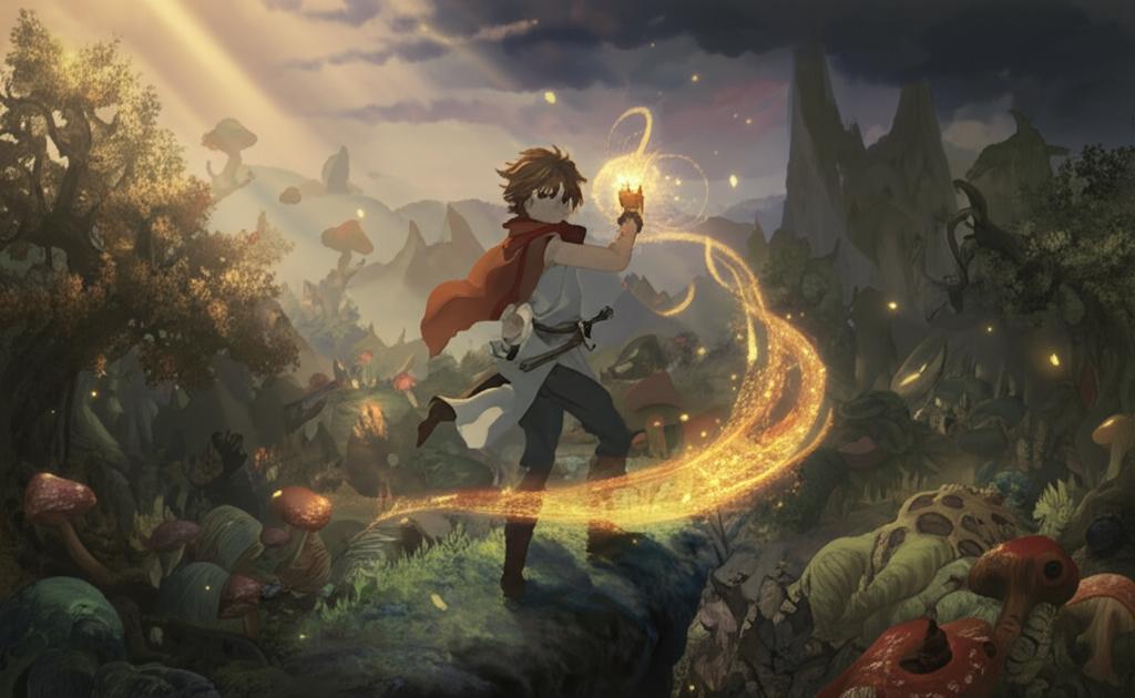 รูปภาพประกอบบทความ: NPC ก็พระเจ้าได้: บันทึกของผู้ลวงโลก - ตอนที่ 6: พันธะแห่งแสงทอง