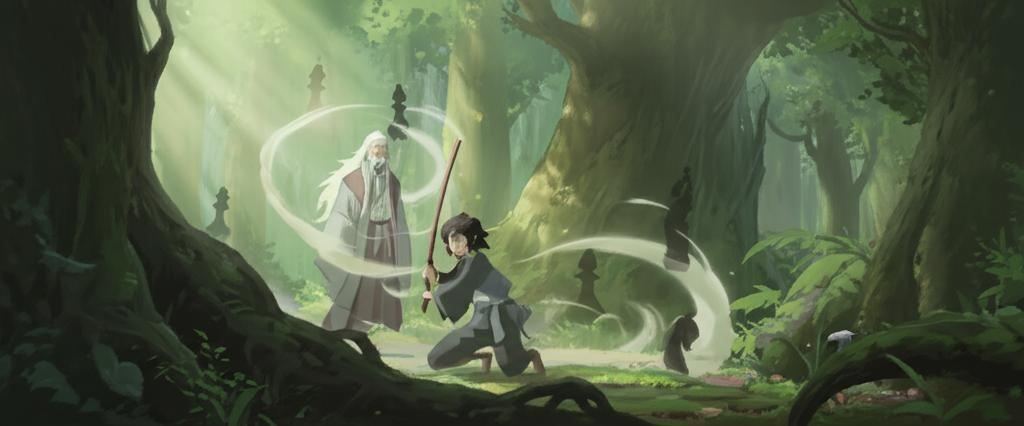 รูปภาพประกอบบทความ: คำสาปนายหมากรุก: เจ้าชายดำถูกกักขังในเกม - ตอนที่ 3: เงาในพงไพร