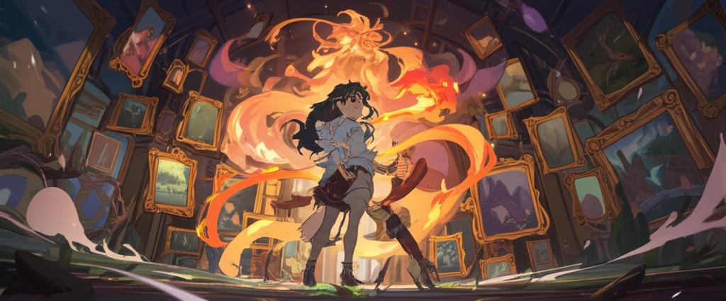 รูปภาพประกอบบทความ: พิพิธภัณฑ์พิศวง: ผู้ดูแลโลกแห่งภาพวาด - ตอนที่ 8: จิตวิญญาณ เพลิงผลาญ