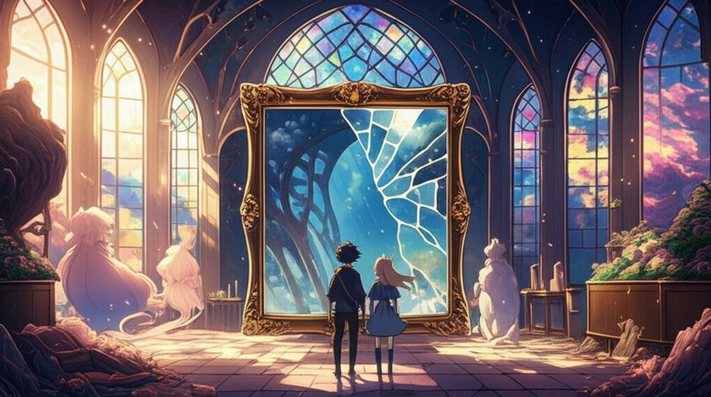 รูปภาพประกอบบทความ: พิพิธภัณฑ์พิศวง: ผู้ดูแลโลกแห่งภาพวาด - ตอนที่ 9: รอยร้าว โลกกระจก