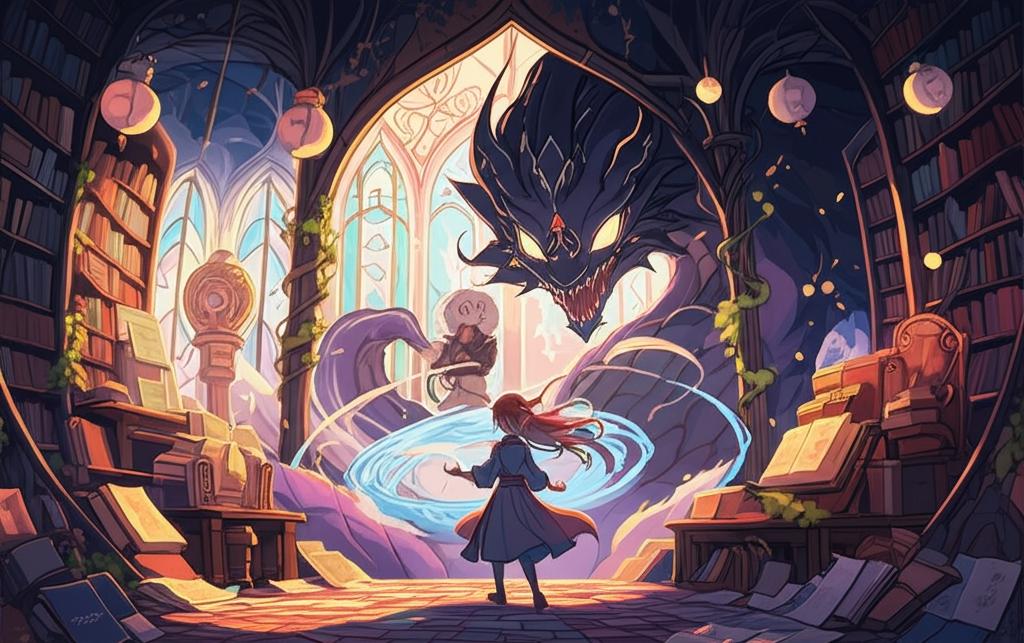 รูปภาพประกอบบทความ: ห้องสมุดของเวทมนตร์ที่หายไป: บรรณารักษ์ผู้รวบรวมเวทมนตร์ต้องห้าม - ตอนที่ 11: เงาแห่งความสิ้นหวัง