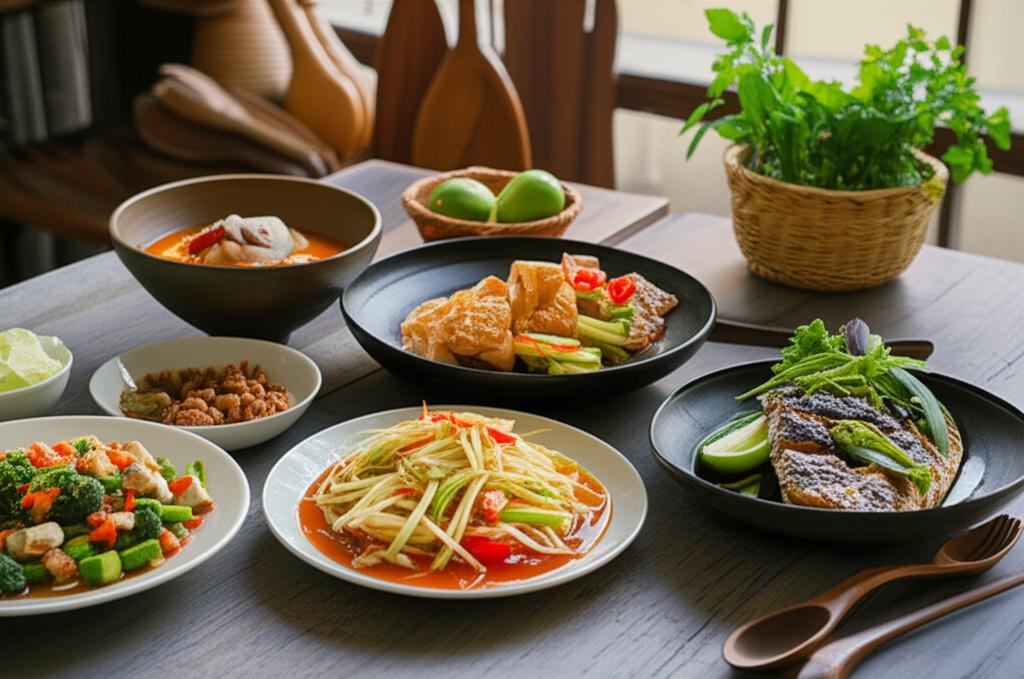 รูปภาพประกอบบทความ: จัดเมนูลดน้ำหนักอร่อย ไม่ซ้ำ 7 วัน! ควบคุมแคลอรี่ สไตล์ไทย
