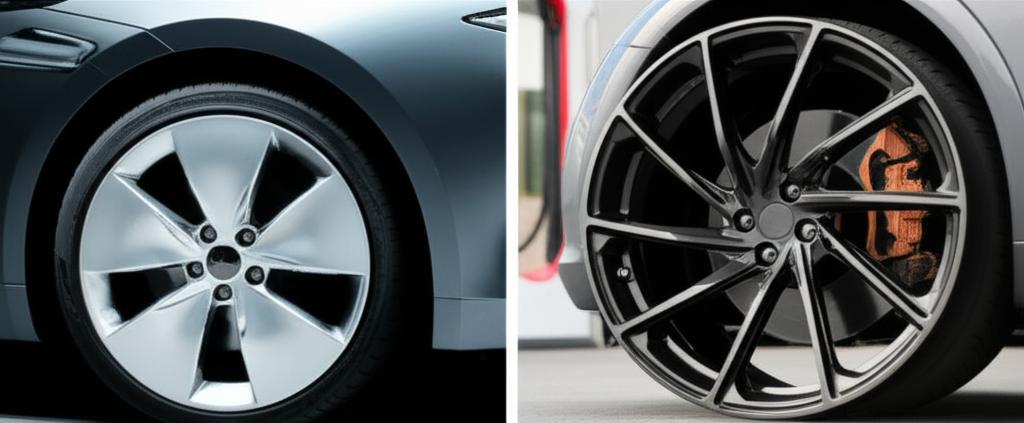 รูปภาพประกอบบทความ: ล้อ alloy 18 vs. forged 21 นิ้ว: เลือกล้อ ev อย่างไรให้คุ้มค่าที่สุด