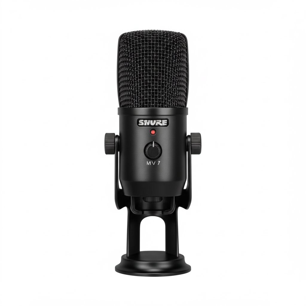 Shure MV7 USB Microphone